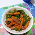 いにゃでっせ's cooksnap of when they made ピーマンとソーセージのピリ辛きんぴら.