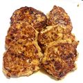 ♪なーみ♪'s cooksnap of when they made 鶏ミンチとキャベツの和風ハンバーグ.
