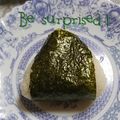 ひトみ's cooksnap of when they made 冷凍ハンバーグで♪ボリューム満点おにぎり.