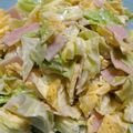 ふわふわナナコ's cooksnap of when they made 簡単！キャベツ・ハム・薄焼き卵マヨサラダ.