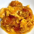 そのまままあこ's cooksnap of when they made 西紅柿炒鶏蛋(トマトと卵の炒め物).