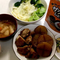 ちゃひたろ's cooksnap of when they made 冬のご馳走♬鶏大根✿ゆず胡椒と甘醤油酢煮.