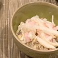 まめご1115's cooksnap of when they made 大根と竹輪のごまダレサラダ.