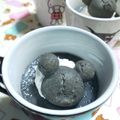 杠～ゆずりは's cooksnap of when they made 強火で5分★なめらか黒ごまプリン♥.