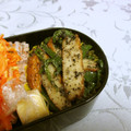 龍青空ママ's cooksnap of when they made ピーマンとさつま揚げのごま和え♪.