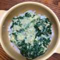 しげくん☆'s cooksnap of when they made 離乳食後期〜♪ほうれん草の卵とじ.