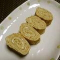 ジョングレ's cooksnap of when they made お弁当に♪醤油だけ卵焼き.