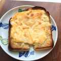 kaokaofood's cooksnap of when they made 【簡単】チーズトースト.
