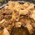 パフェうさこ♪'s cooksnap of when they made 幼児用も同時に作れるピリ辛麻婆豆腐.