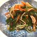 クック46ネコ's cooksnap of when they made にらとにんじんのナムル.