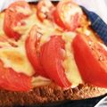 くむちん's cooksnap of when they made ＊トマト汁たっぷりトースト＊.