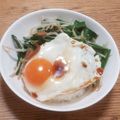 ポニーリボン's cooksnap of when they made 余ったチャーシューのタレで目玉焼き丼.