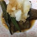 anemonenan's cooksnap of when they made 揚げないなすとオクラのあげびたし.