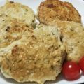 yumeクック's cooksnap of when they made ソース不要！手づかみにも！豆腐ハンバーグ.