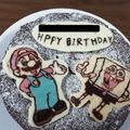 カワイインコ's cooksnap of when they made キャラクターデコチョコ（ケーキ）.