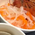 kiiorii's cooksnap of when they made 子ども完食おせち☆カルピスde紅白なます.