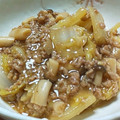 f102402's cooksnap of when they made ☆白菜と豚挽き肉としめじの中華あんかけ☆.