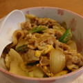 ラムベビー's cooksnap of when they made とろ～り卵とチーズの豚たまチーズカレー丼.