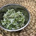 Jaye's cooksnap of when they made サッと１品＊しらすの緑酢和え.