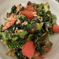 がほんず's cooksnap of when they made ほうれん草トマトのツナ和えサラダ♡.