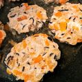 tapioca⋒'s cooksnap of when they made 離乳食中期 ひじきと鶏ひき肉のおやき.