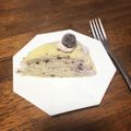 おかてくJr's cooksnap of when they made 混ぜて焼くだけ☆ブルーベリーミルクレープ.