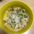 みりん調味料's cooksnap of when they made レンジで！白菜のにんにく醤油チーズ和え.