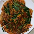 ひいらぎちゃんママ's cooksnap of when they made ピリ辛！野菜たっぷり簡単ニラチヂミ.
