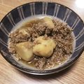 ころ平's cooksnap of when they made ☺挽肉と里芋の煮っ転がし☺.