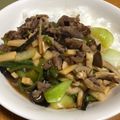 あさぎやま's cooksnap of when they made チンゲン菜と牛肉の簡単あんかけ丼♪.