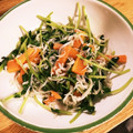 ☆なみへい's cooksnap of when they made しらすと豆苗のガーリック炒め.