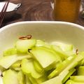 aibox's cooksnap of when they made 簡単!!絶品!!はやとうりの漬け物★.