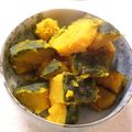 naru＊café's cooksnap of when they made 簡単☆かぼちゃの煮物.