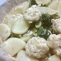 miyu_mame's cooksnap of when they made 生姜香る鶏つくねとカブの餡掛け.
