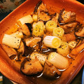 あーぁ's cooksnap of when they made 長葱と椎茸のアホアヒージョ.