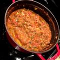 AOAOshark's cooksnap of when they made ★お肉&野菜たっぷり　ミートソース★.