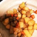 コッピー３０５'s cooksnap of when they made 牛蒡人参じゃが芋の甘辛煮.