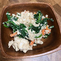STfam's cooksnap of when they made すりごまでコク旨♪ほうれん草の白和え.