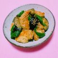 まあまま☆0403's cooksnap of when they made 鶏もも肉とナス・ピーマン簡単！味噌炒め♪.