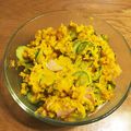 クック8T3NPO☆'s cooksnap of when they made レンジで簡単☆かぼちゃときゅうりのサラダ.