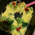 pipisis's cooksnap of when they made 離乳食完了期～レンジで簡単オムレツ♪.