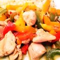 怜香健ママ's cooksnap of when they made 鶏もも肉とパプリカのオイスターソース炒め.