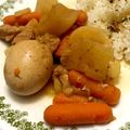 marwee's cooksnap of when they made ＊鶏肉と大根の炒め煮＊.