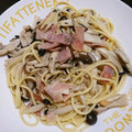 ☆milch☆'s cooksnap of when they made きのことベーコンの和風パスタ.