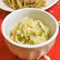 mmameco's cooksnap of when they made 油揚げとキャベツの煮びたし.