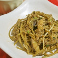 mmameco's cooksnap of when they made ごぼうときのこの甘辛炒め.