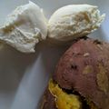 yuriレシピ's cooksnap of when they made 焼き芋アイス　簡単.