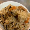 ロリポップ☆'s cooksnap of when they made ひじきの煮物リメイク炊き込みごはん.