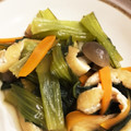 ゆにぃまんま's cooksnap of when they made お母さんの小松菜とあげの煮びたし♡.