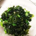 みりん調味料's cooksnap of when they made オクラとワカメのポン酢和え.